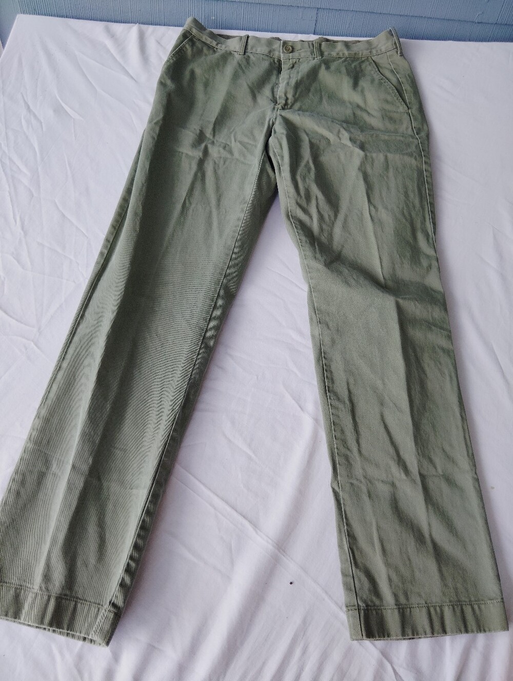 J Crew Men's Olive Green Casual Pants
